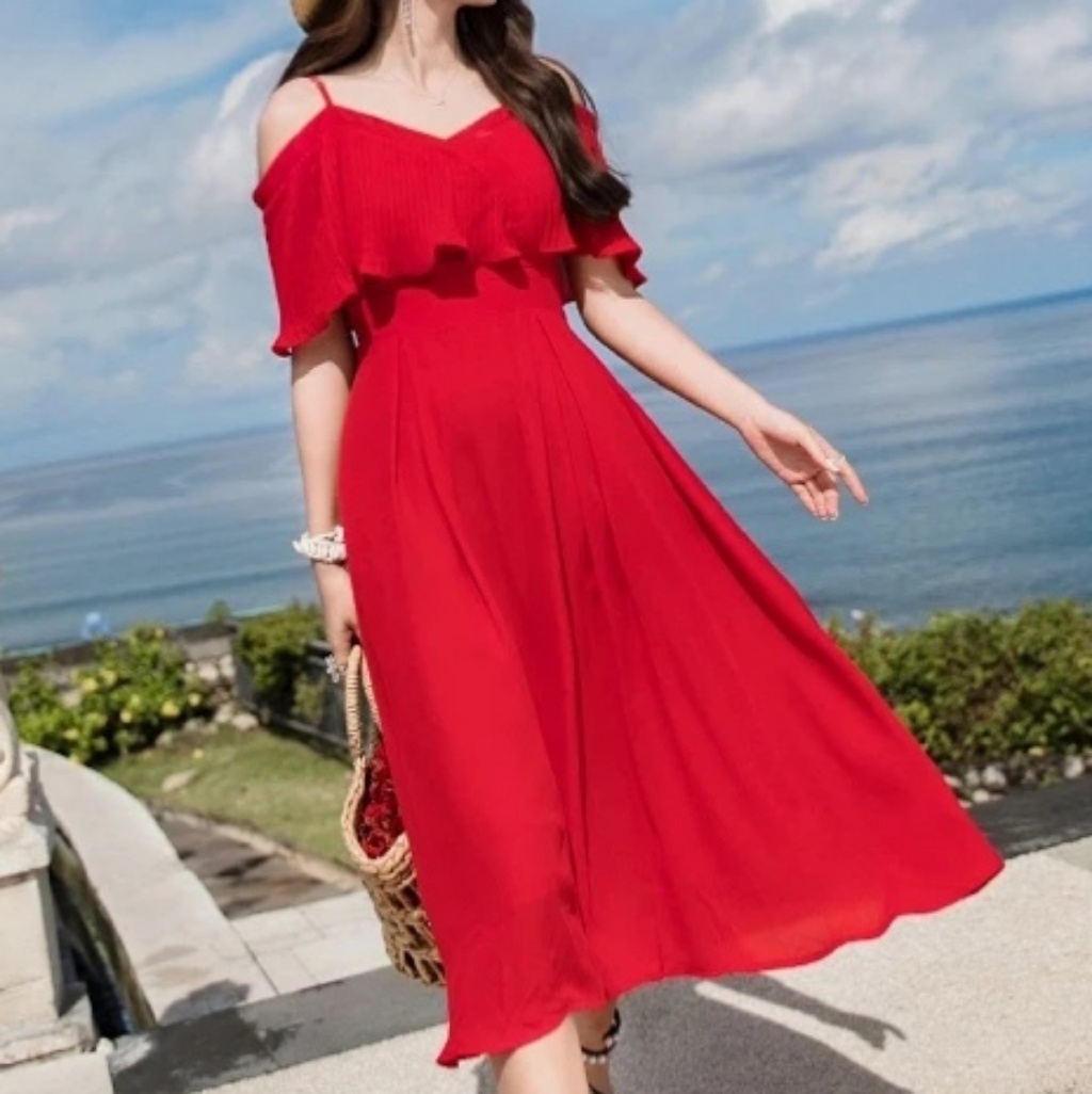 Excellent Condition Red Dress